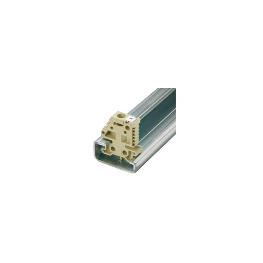 Weidmüller 50 Piece End Angle EWK 1 for rail TS 32 Beige Best-no 0206160000
